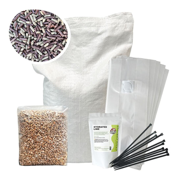 Home Mushroom Growing Supplies Pack