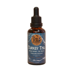 Turkey Tail Mushroom Tincture - Wild Remedies